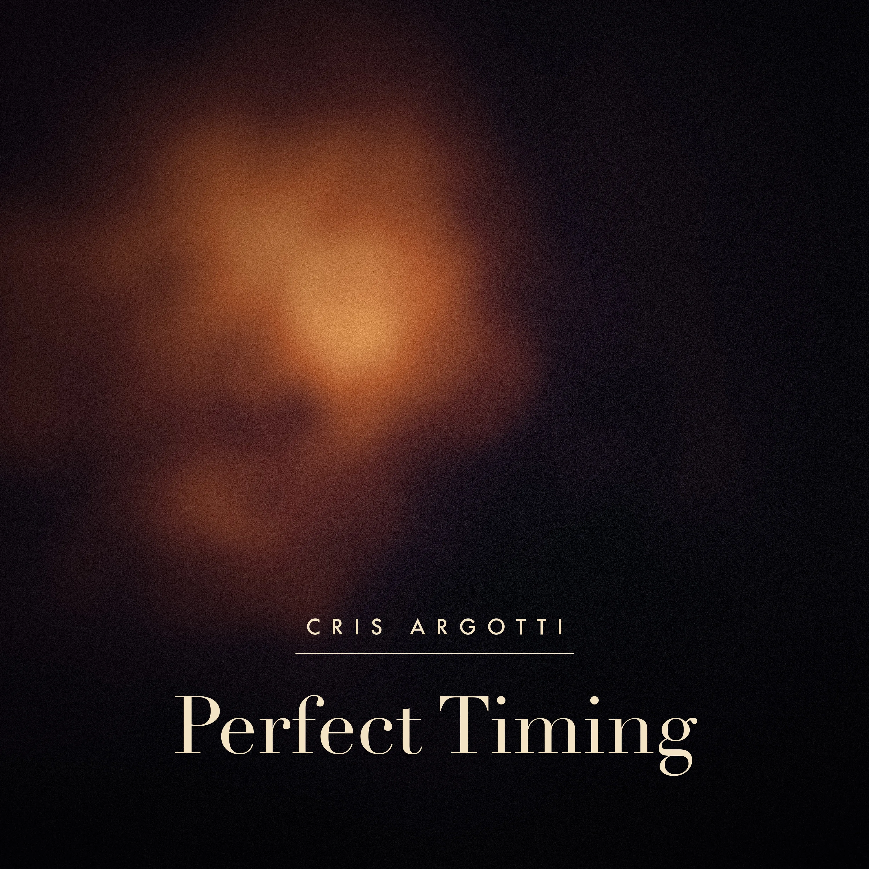 Perfect Timing single cover — Cris Argotti